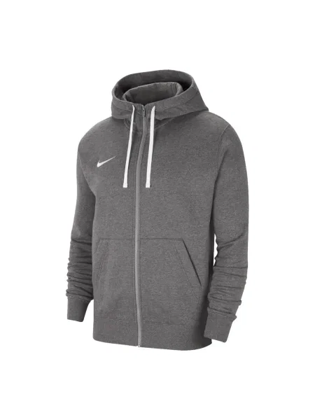 Fleece kapucnis melegítő felső Nike szürke