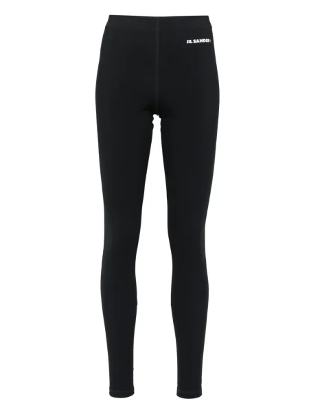 Leggings Jil Sander cu imagine albastru