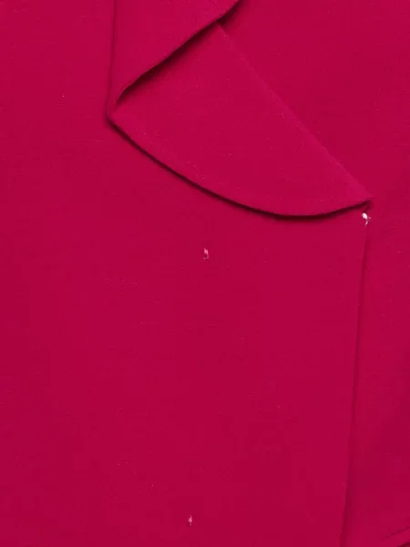 Gulerat sacou Max Mara cu volane roz