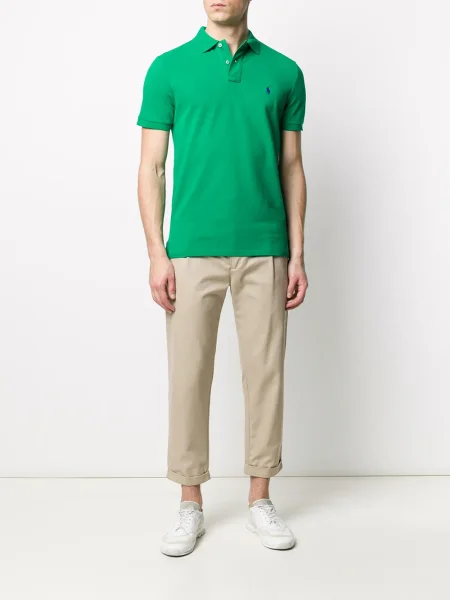 Поло тениска Polo Ralph Lauren зелено