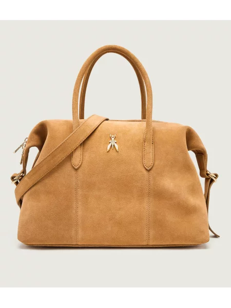 Rucsac Patrizia Pepe din piele maro