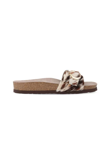 Genuins Matilda Leather Cow Kobiety Sandały Genuins Wielobarwny Size: