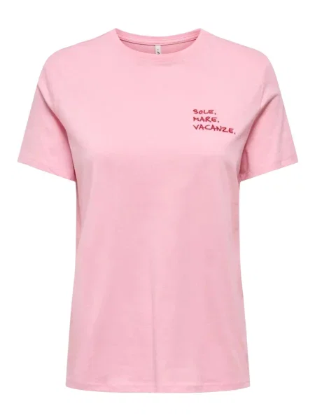 Tricou Only roz