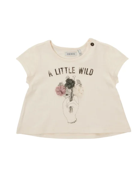 Tricou copii Ikks alb