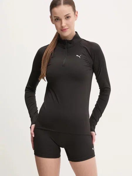 Joggingová mikina Puma Velocity Cloudspun černá