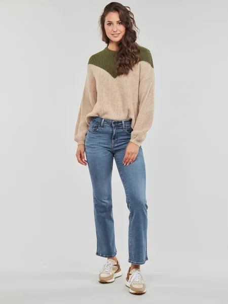 Džínsy so strihom ku čižmám Levi's modrá