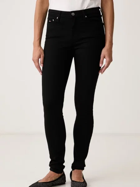 Tommy Jeans blugi skinny pentru femei negru