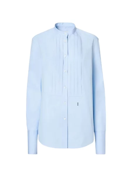 Cămașă Fendi din poplin albastru