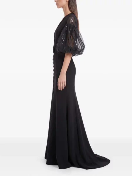 Rochie Gattinolli By Marwan cu paiete negru