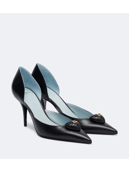 Pantofi cu toc Valentino Garavani din piele negru