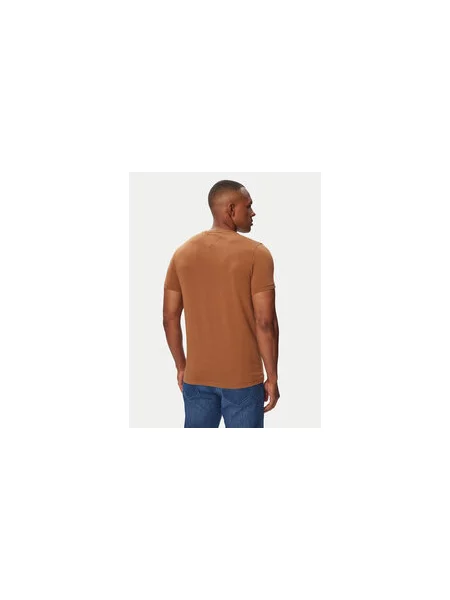 Tommy Hilfiger T-shirt Slim Fit smeđa