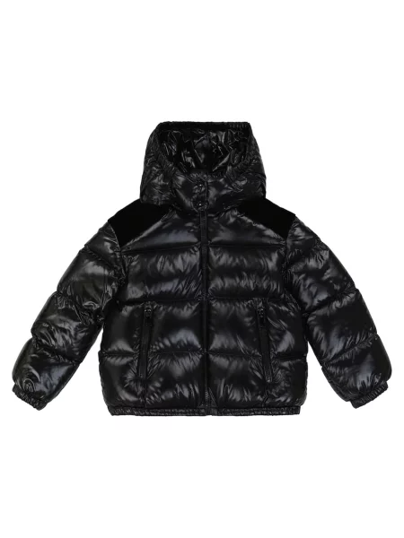 Πουπουλένιο μπουφάν Moncler Enfant μαύρο