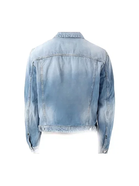 Kurtka jeansowa Dsquared2 niebieska