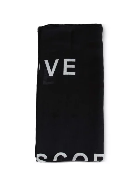 Šal Rick Owens s printom crna