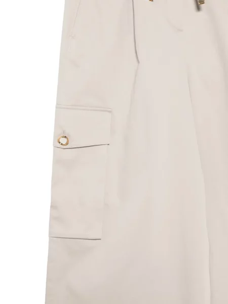 Pantaloni cargo Agnona cu legături