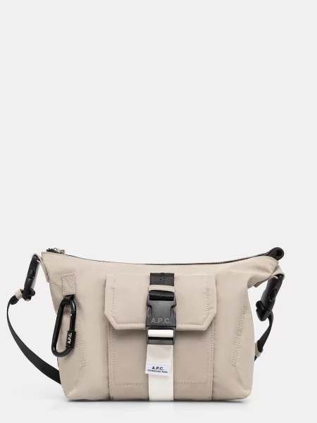 A.P.C. Besace Trek torebka crossbody beżowa