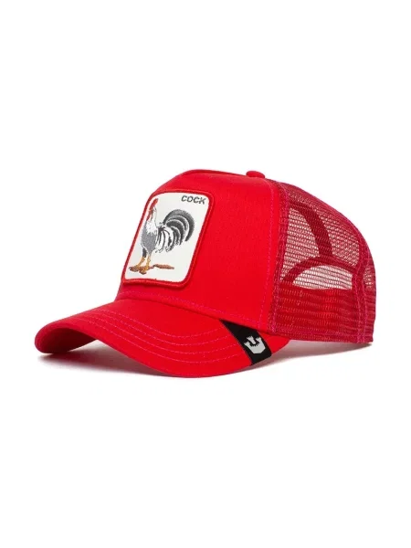 Goorin Bros trucker kapa The Cock rdeča