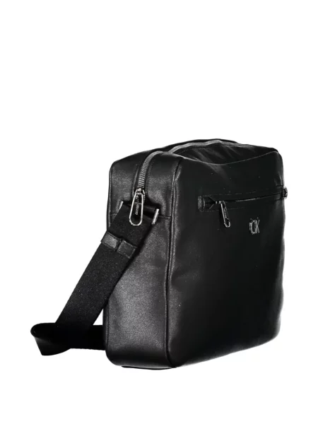 Geantă Calvin Klein cu autograf negru