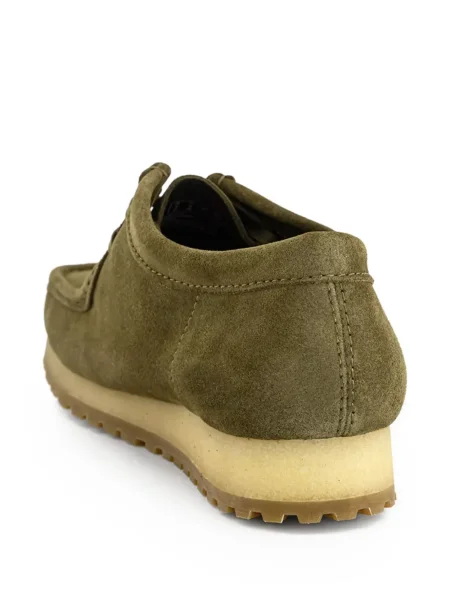 Μποτάκια Clarks Originals με κορδόνια σουέντ πράσινο