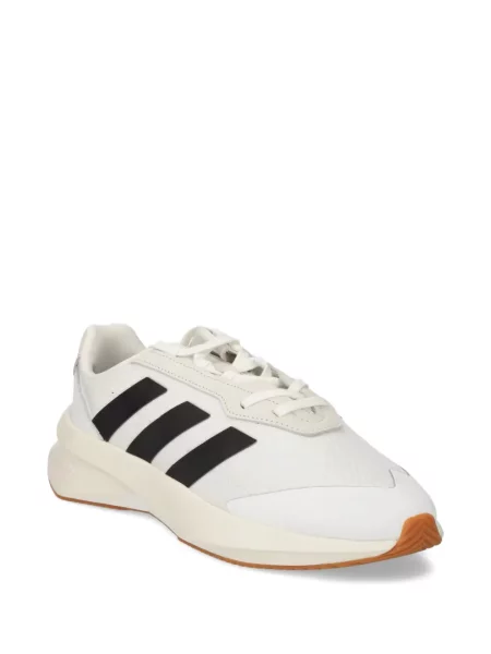 Sneakersy Adidas Terrex w paski z nadrukiem skórzane czarne