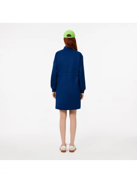 Lacoste Sukienka Bluza Z Blokami Kolorów Color-Block Interlock