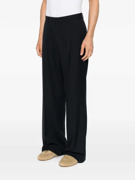 Pantaloni Sandro albastru