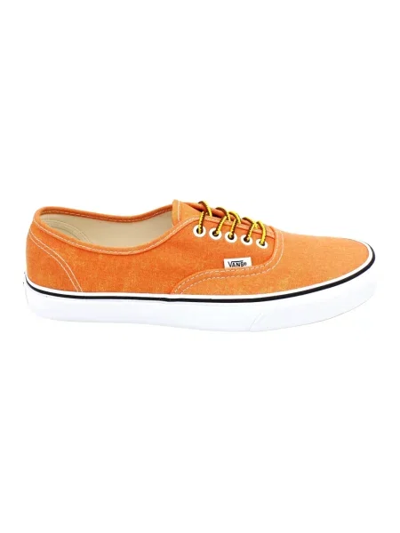 Sneakersy Vans sznurowane pomarańczowe