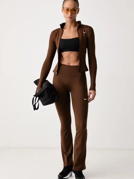 Pantaloni sport Nike maro