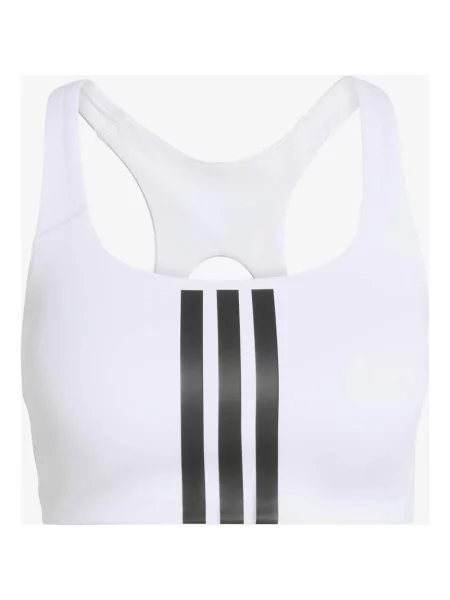 Biustonosz adidas Optime Workout czarny XS biały