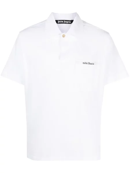 Polo Palm Angels alb