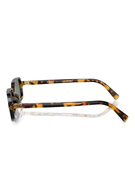 Saulės akiniai Miu Miu Eyewear ruda