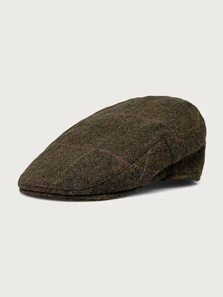 Căciulă Barbour de lână verde