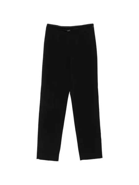 Cu centură pantaloni Sandro negru