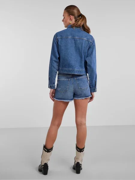 PIECES Džínsy TULLA denim modrá