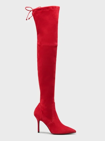 Ботфорти Stuart Weitzman червоне