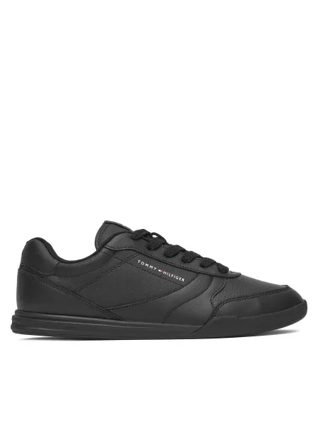 Sportcipők Tommy Hilfiger Lopro Cup Leather fekete