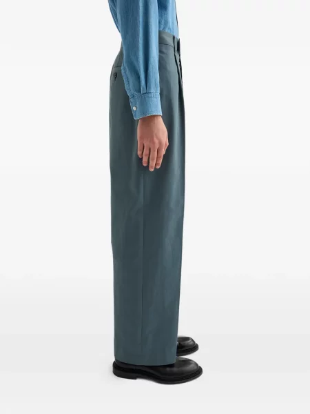 Pantaloni Jil Sander albastru