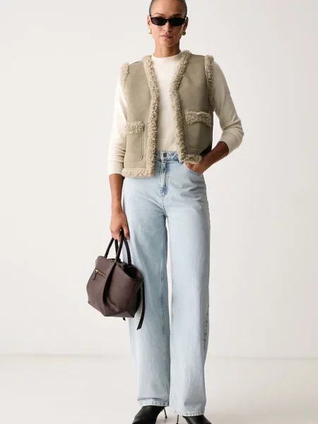 Кожаный жилет Michael Michael Kors