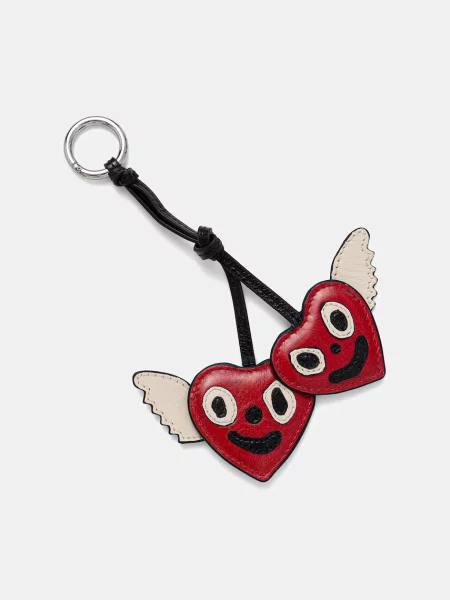 Usnjen obesek za ključe ZADIG&VOLTAIRE rdeča