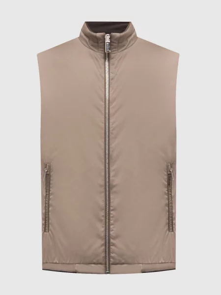 Двосторонній жилет FIORESI Moorer коричневий