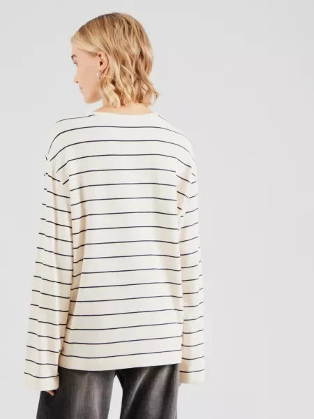 ARMEDANGELS Tricou MARYNAA bej deschis negru
