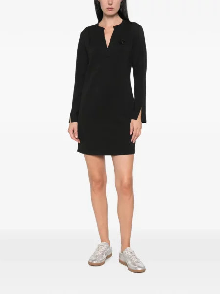 Rochie mini Liu Jo cu mărgele negru