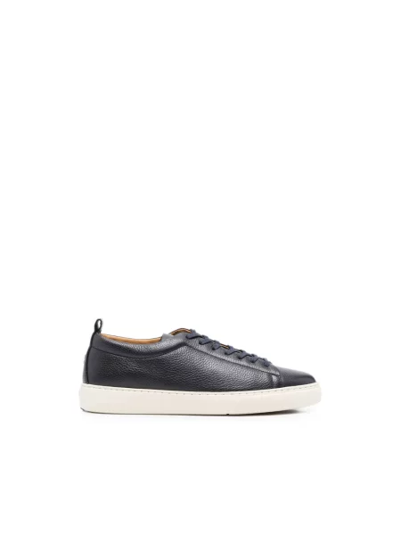 Sneakersy Henderson Baracco skórzane niebieskie