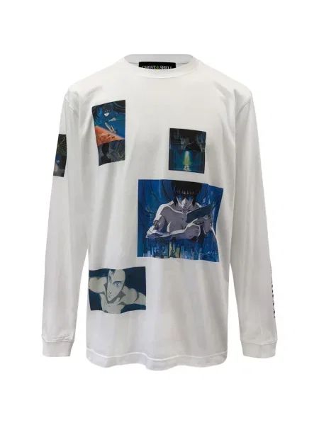 Tricou Anrealage cu imagine alb
