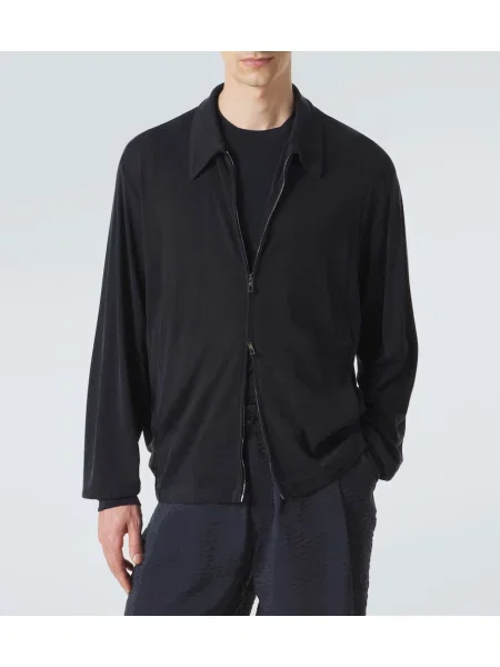 Geacă Giorgio Armani albastru