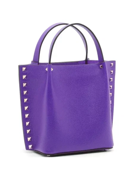Geantă shopper Valentino Garavani violet