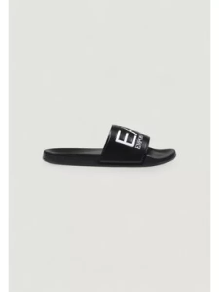 Pantofle Ea7 Emporio Armani černé