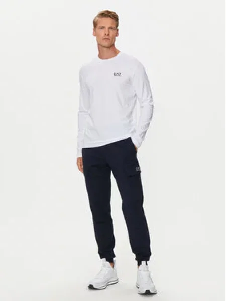 Emporio Armani Teplákové kalhoty PJVRZ Tmavomodrá