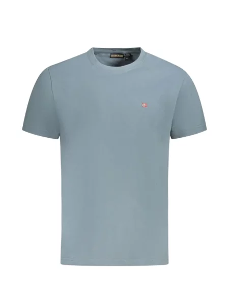 Tricou Napapijri cu autograf gri