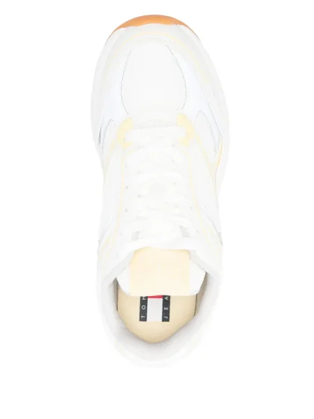 Sneakerși Tommy Jeans alb